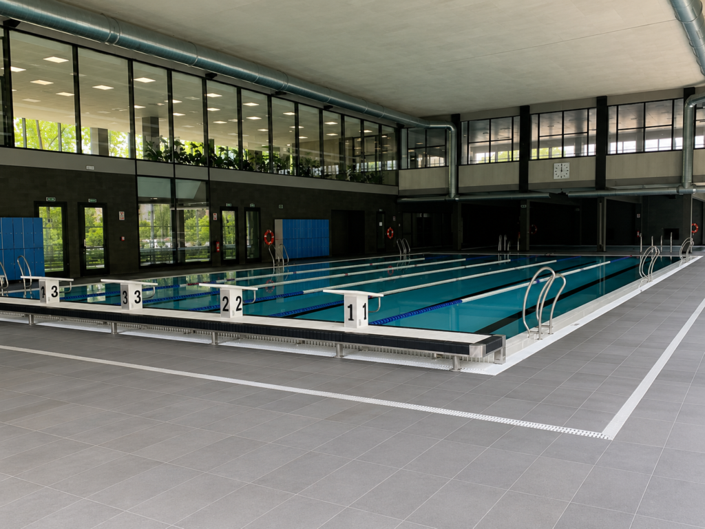 Centro Deportivo Municipal Palomeras 2 Piscina cubierta de competición renovada en Madrid, CDM Palomeras